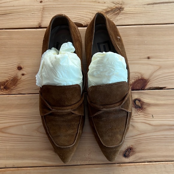Italian Shoemakers Shoes - Italian Designer Suede Loafers